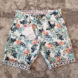 Cactus Man Floral Shorts